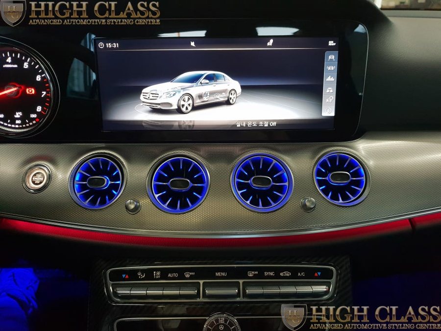벤츠 E300 E클래스 송풍구 엠비언트