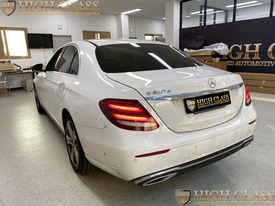 벤츠 E클래스 E220d 하이클라스 통풍 시트 장착으로 무더운 여름 대비