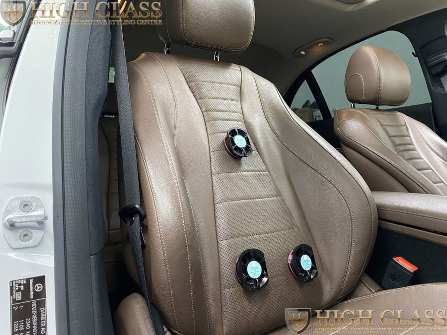 벤츠 E클래스 E220d 하이클라스 통풍 시트 장착으로 무더운 여름 대비