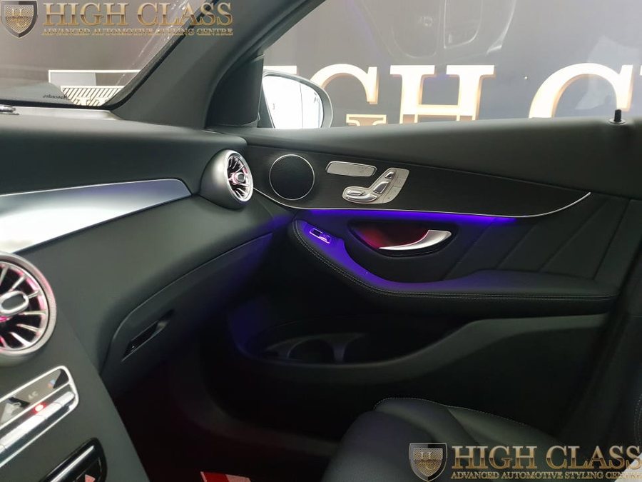신형 벤츠 GLC 쿠페 송풍구 엠비언트 컬러변신