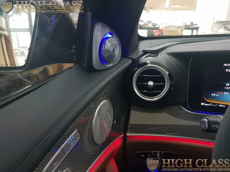 신형 벤츠 E클래스 페이스리프트 E53 AMG 부메스터 전동트위터 후기