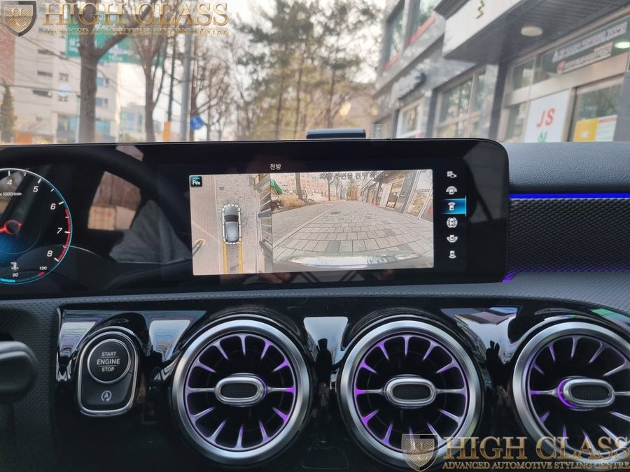 벤츠 A클래스 순정 어라운드뷰 핸들열선 필수옵션