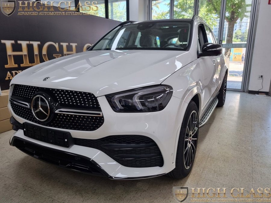 벤츠 GLE 450 메모리시트 버튼 생략된 신차옵션