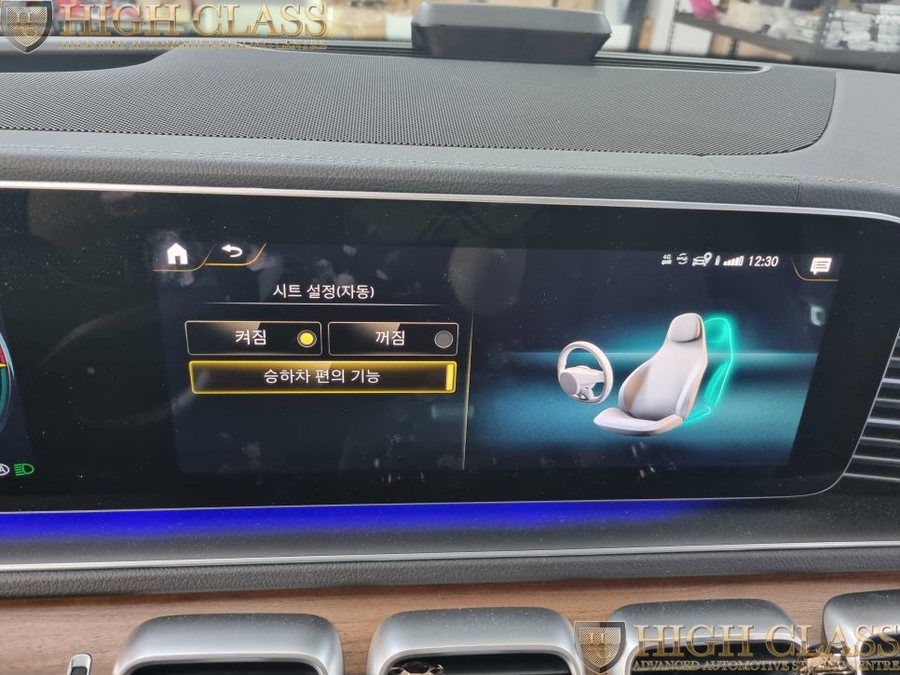 벤츠 GLE 350e 순정 메모리시트 조수석워크인 반자율 주행 확장 코딩