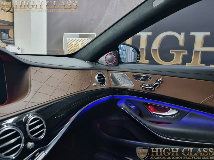 벤츠 S클래스 S63 AMG 카오디오튜닝 부메스터 전동트위터