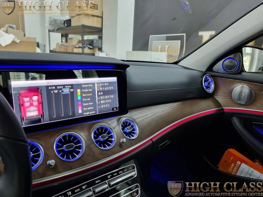 벤츠 E클래스 M2C 200A PLUS, 전동트위터, 송풍구엠비언트 콜라보