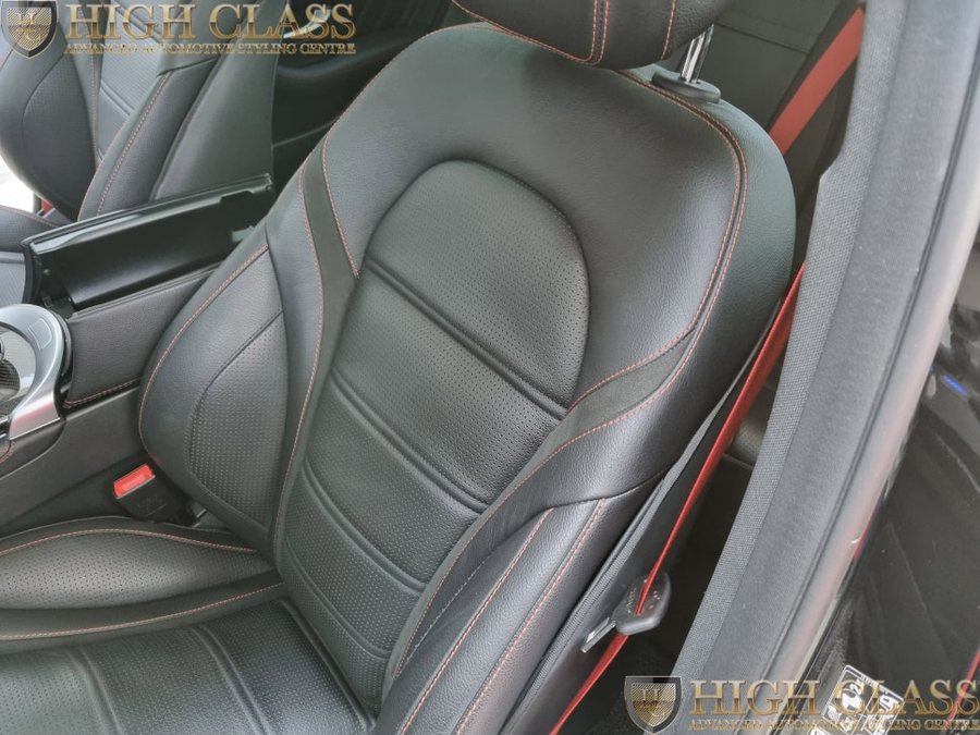 벤츠 GLC 43 AMG 자동차시트교체 없이 국산 통풍시트 시공