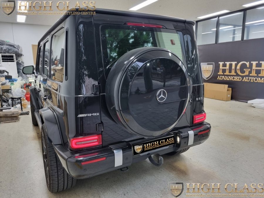 벤츠 G63 AMG 송풍구 엠비언트 순정 LED 활성화