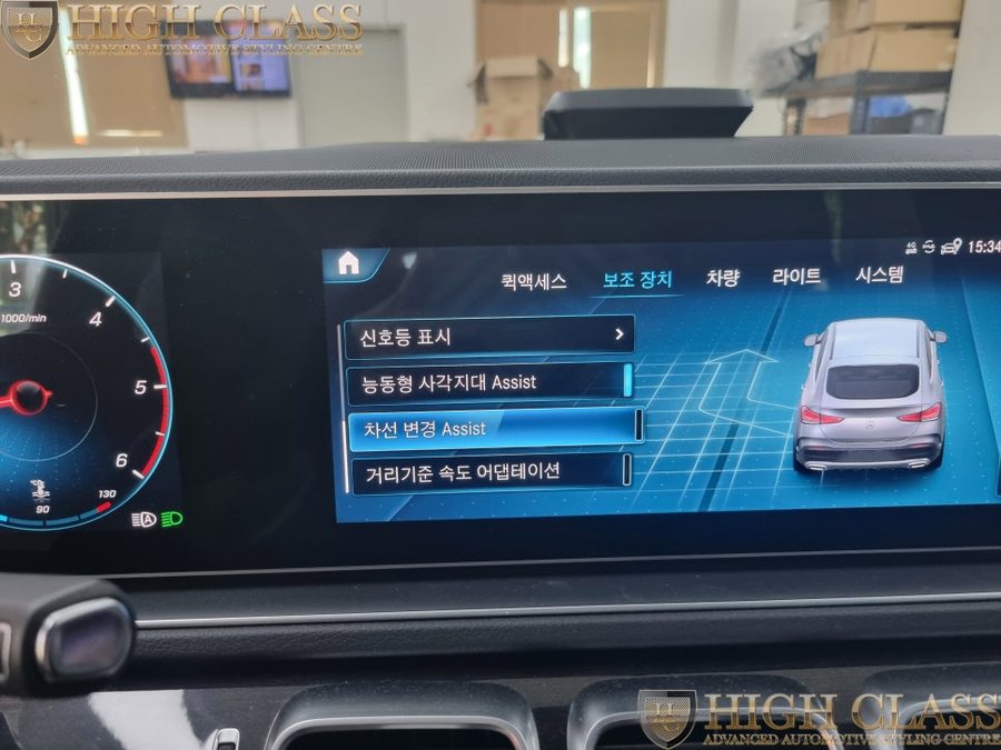 벤츠 GLE 블랙 세로그릴 + 반자율 주행 확장 / 스포츠 플러스 코딩