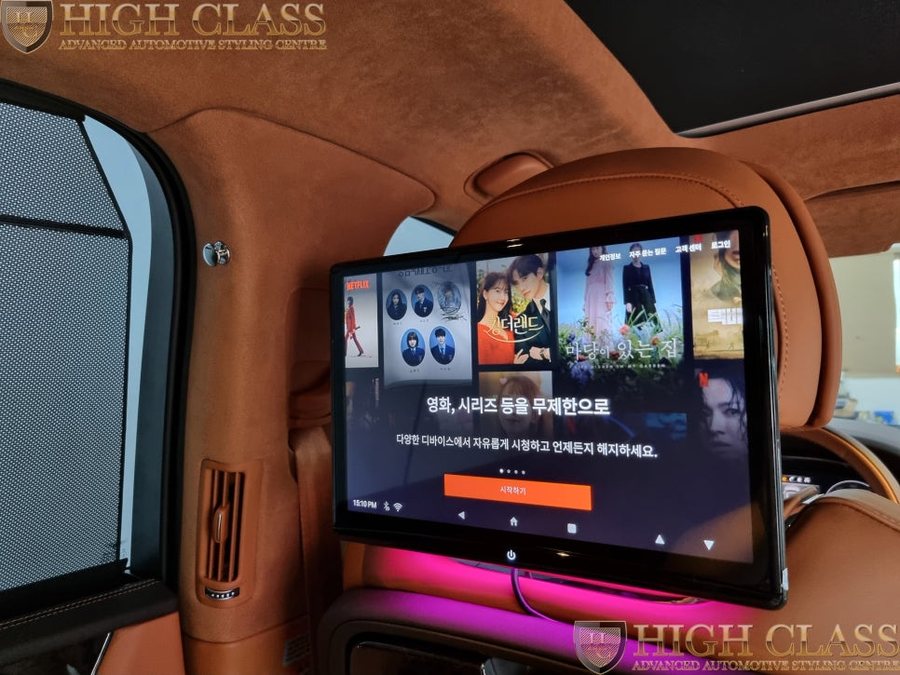 벤틀리 벤테이가 카컴X10 리어모니터 아이들의 즐거움
