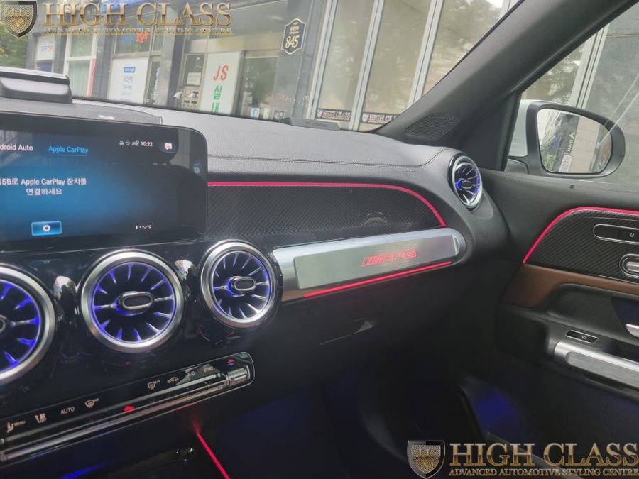 벤츠 GLB 53 순정 어라운드뷰, 핸들열선, AMG 대시보드 엠비언트