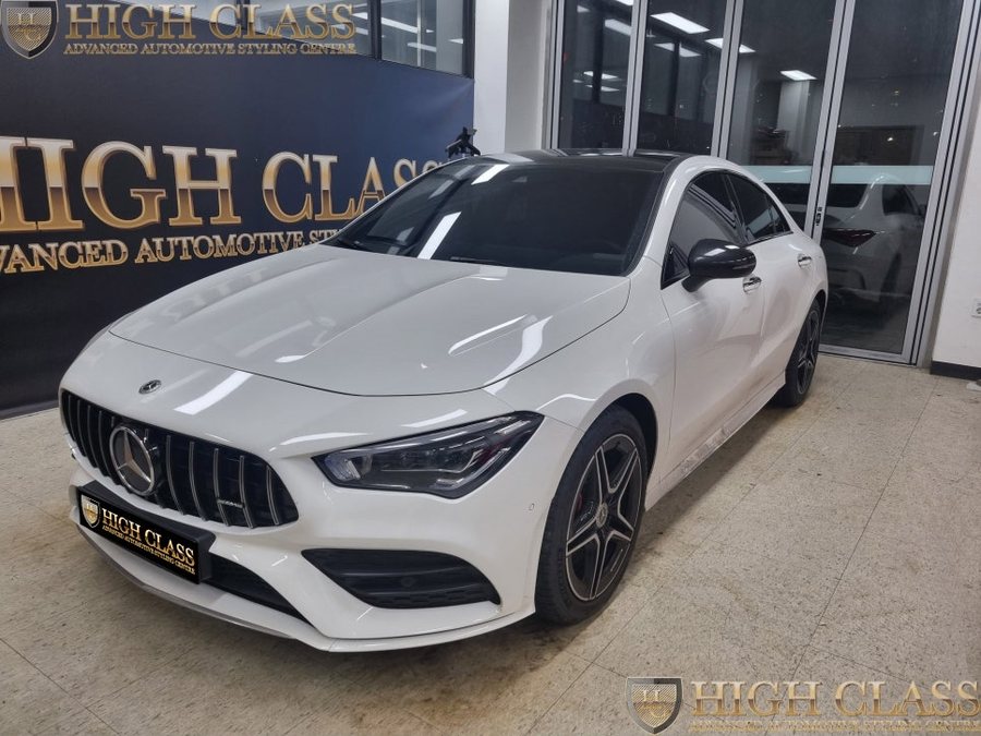 벤츠 CLA 250 순정 부메스터 커버 A필러 포인트