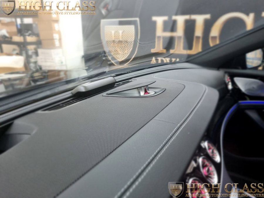 벤츠 AMG GT 전동센터스피커, 시트백라인 엠비언트 효과