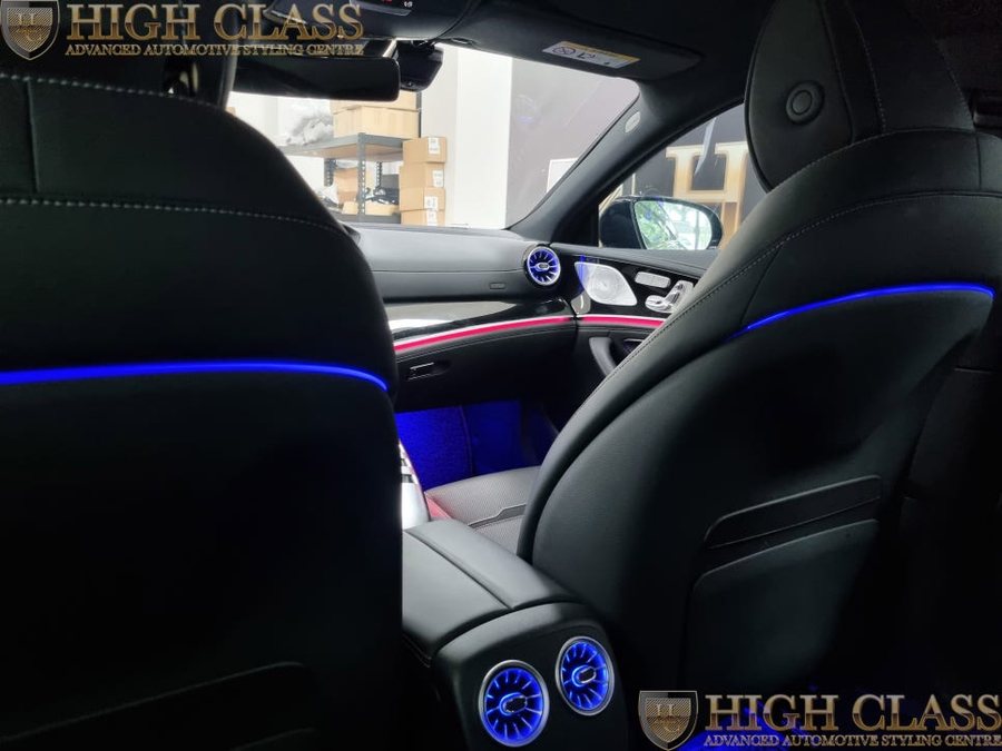벤츠 AMG GT 전동센터스피커, 시트백라인 엠비언트 효과