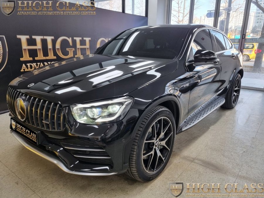 벤츠 GLC 64색 터빈 송풍구 + AMG 대시보드 엠비언트