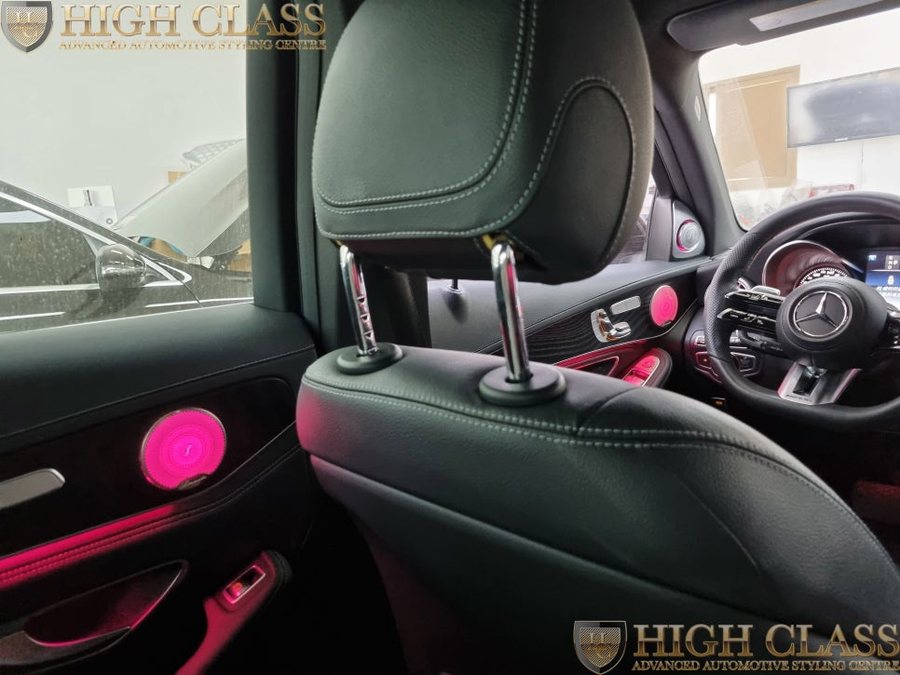벤츠 GLC 220d 64색 구축, 전동트위터, 송풍구,대시보드, 미드레인지 엠비언트