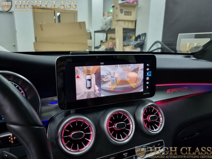 벤츠 GLC X253 순정 서라운드뷰 360도 카메라