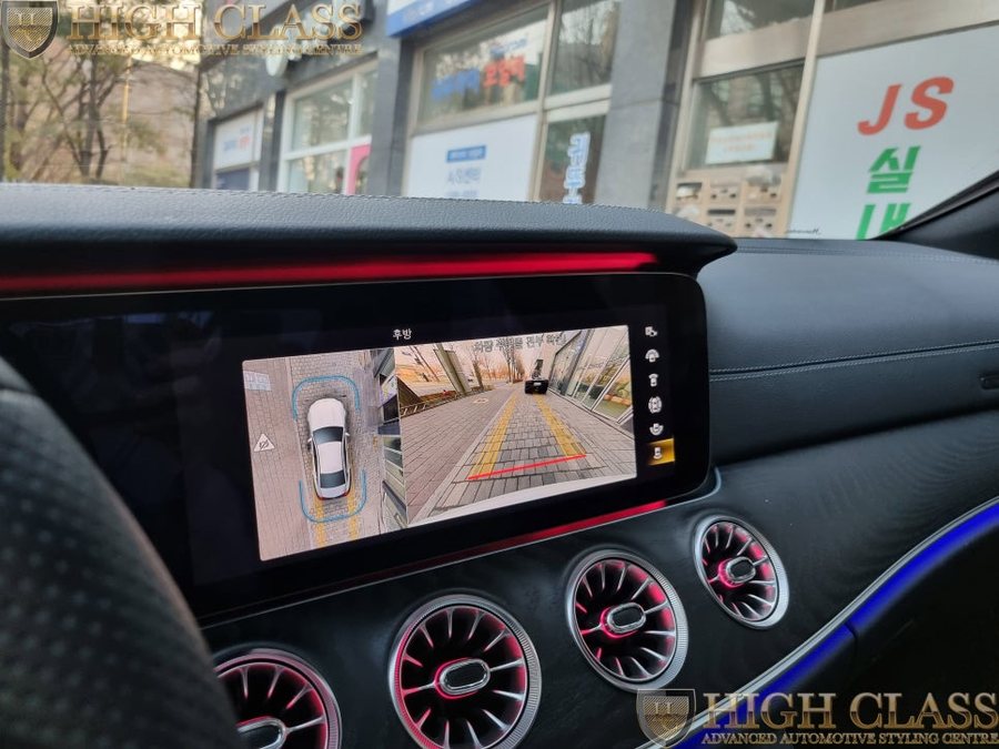 벤츠 CLS 300d 에 빠진 어라운드뷰, 2열 송풍구, 상단계기판 엠비언트, R버튼, 하이빔 어시스트 코딩