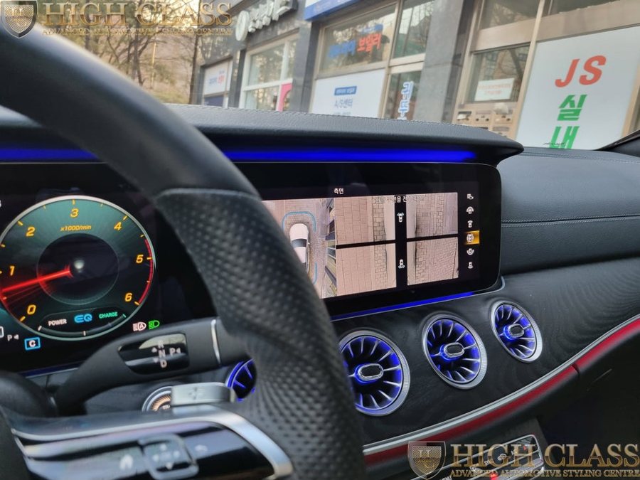 벤츠 CLS 300d 에 빠진 어라운드뷰, 2열 송풍구, 상단계기판 엠비언트, R버튼, 하이빔 어시스트 코딩