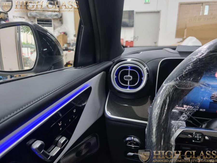 풀체인지 벤츠 GLC X254 송풍구 엠비언트로 업그레이드 하는 인테리어 팁