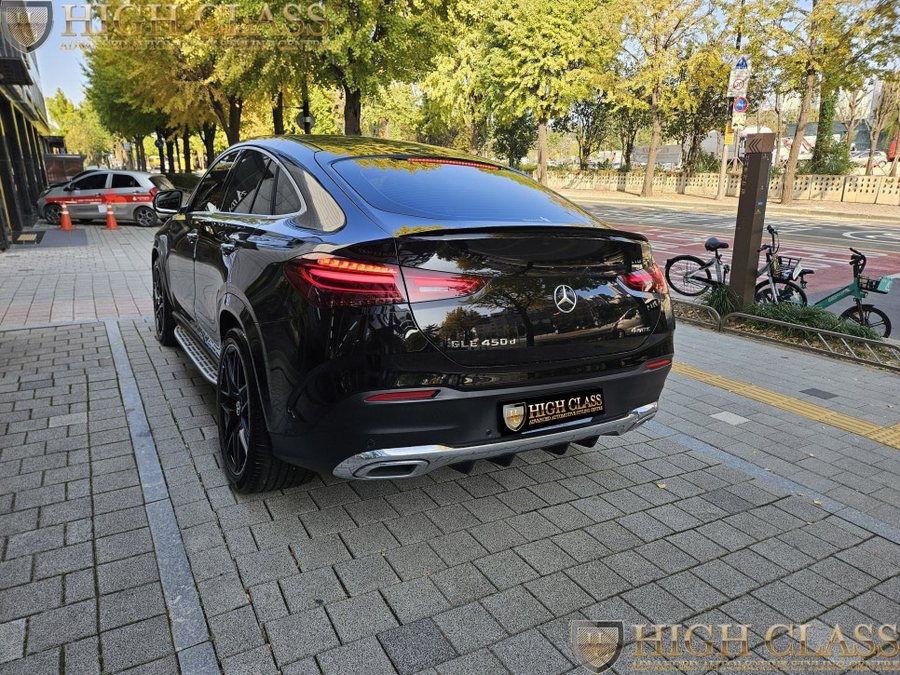 벤츠 GLE 53 AMG 블랙 디퓨저 머플러 팁 블랙 에디션