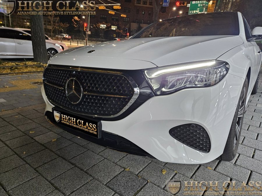 벤츠 E클래스 W200 대시보드 패널 엠비언트, 뒷좌석 헤드레스트 위치 수정