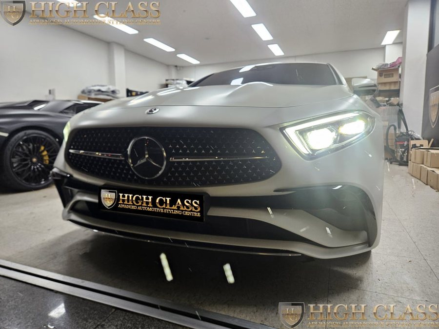 벤츠 CLS 블랙 디퓨저 머플러 팁 교체를 통해 53 AMG 감성
