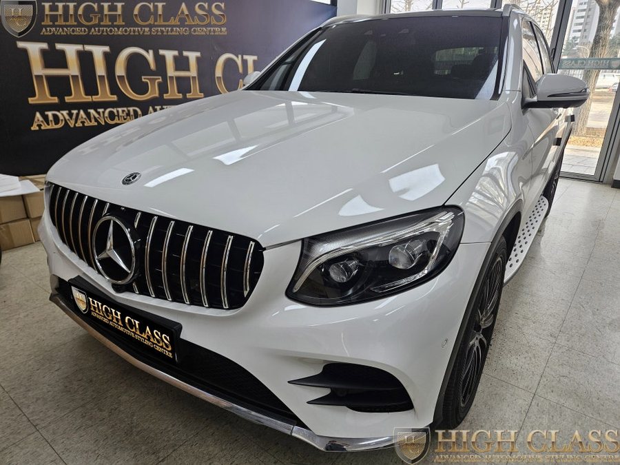 벤츠 GLC 사이드 스텝 아이들도 편하게 차량 탑승 가능!!