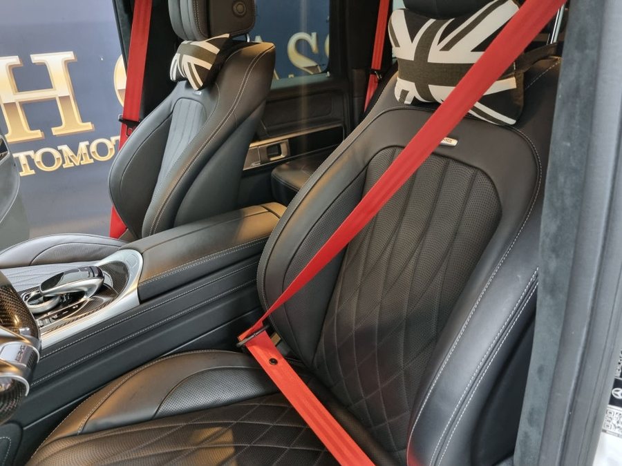벤츠 지바겐 레드 안전벨트 컬러 변경 G63 AMG 색상 업그레이드