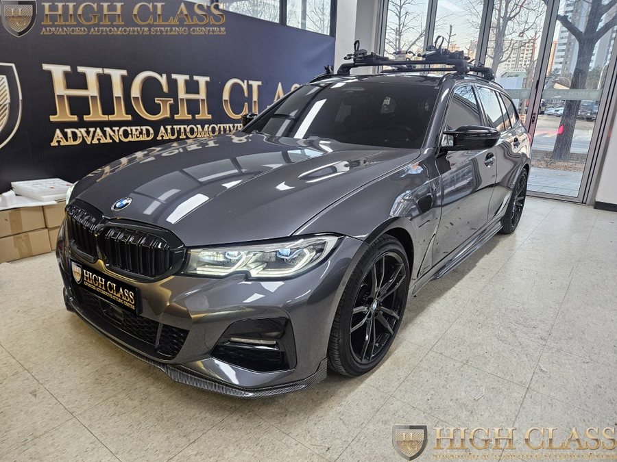 BMW 3시리즈 투어링 통풍시트 순정형 버튼 활성화