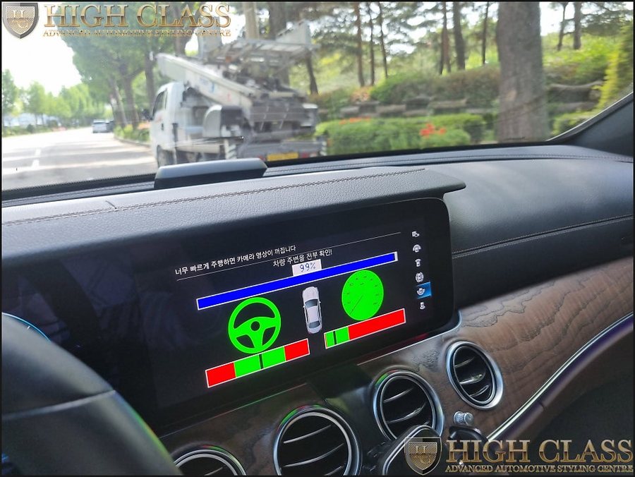 벤츠 E클래스 후기형 익스클루시브 순정 어라운드뷰 카메라 옵션
