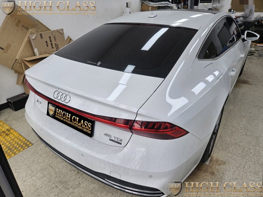 아우디 A7 45 TDI 전동트위터 스피커 교체