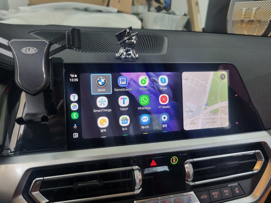 BMW 3시리즈 ID7 안드로이드오토 카플레이 코딩 활성화