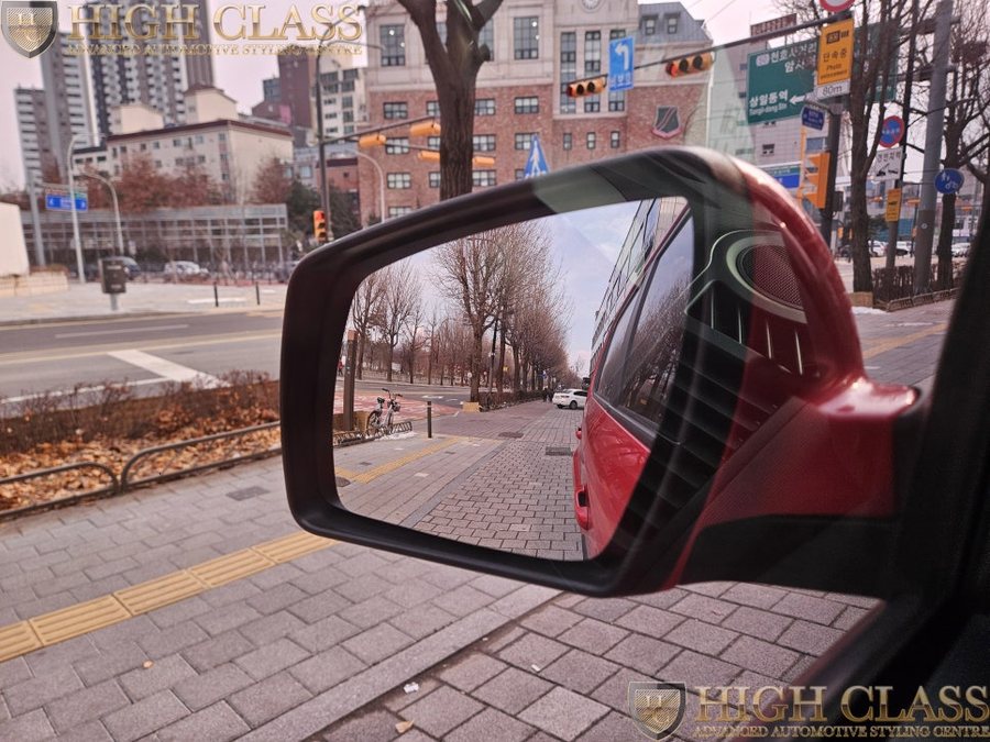 기아 쏘울 11년씩 사이드미러 유리 광각미러 교체