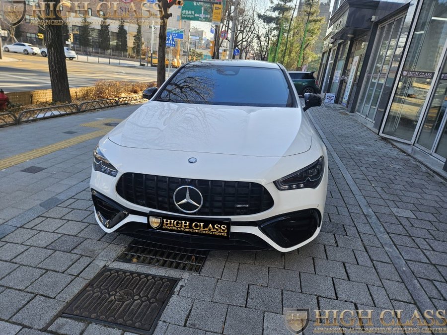 벤츠 CLA 45s AMG 페이스리프트 네비연동 순정 헤드업 디스플레이