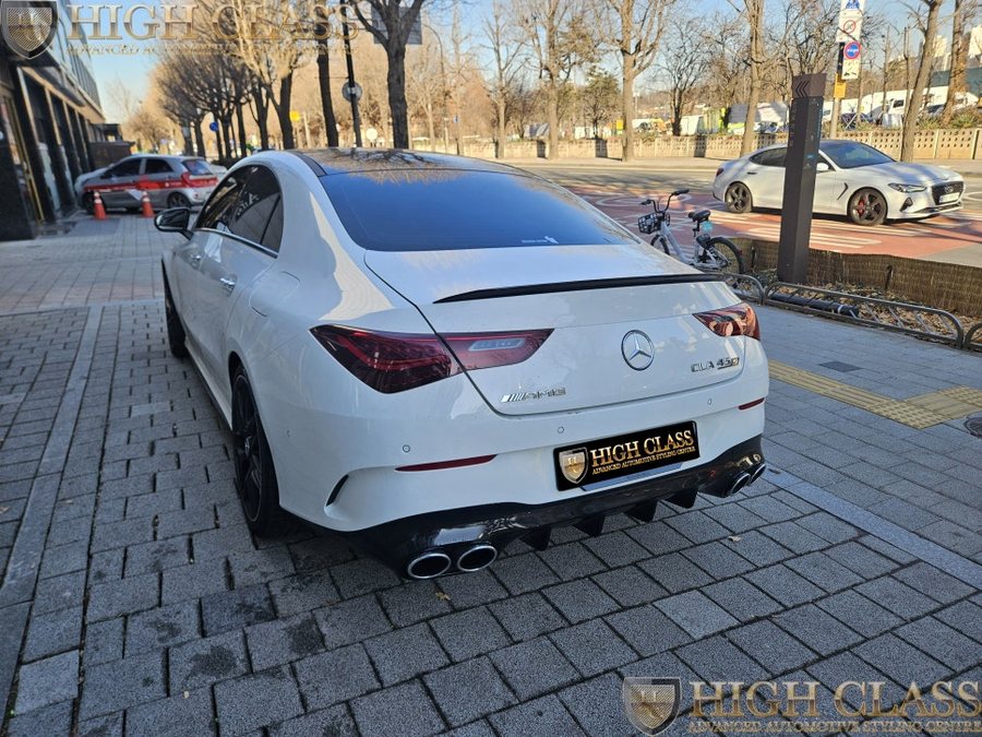 벤츠 CLA 45s AMG 페이스리프트 네비연동 순정 헤드업 디스플레이