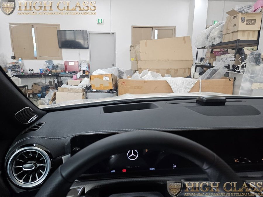 벤츠 CLA 45s AMG 페이스리프트 네비연동 순정 헤드업 디스플레이