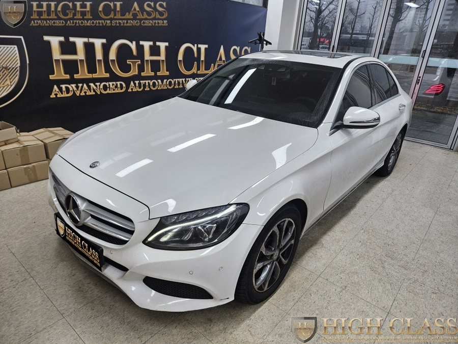벤츠 C클래스 C220d 시트 복원, 통풍시트, 핸들열선, 2열 열선시트