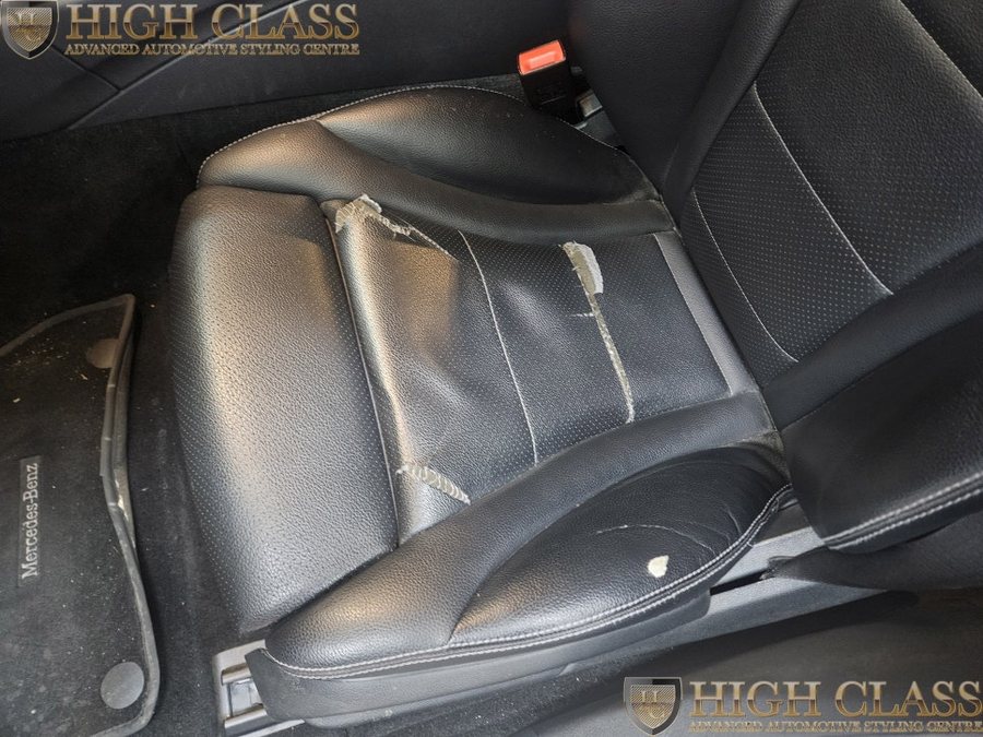 벤츠 C클래스 C220d 시트 복원, 통풍시트, 핸들열선, 2열 열선시트