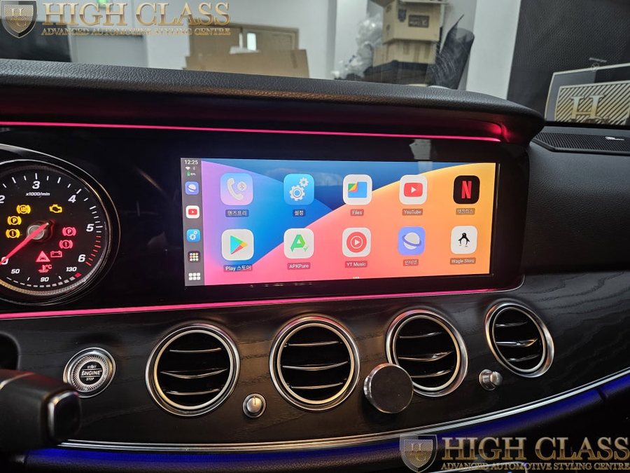 벤츠 E클래스 E220d - 전기형 와글미드어 캐스트 에어터치, 3d 전동트위터