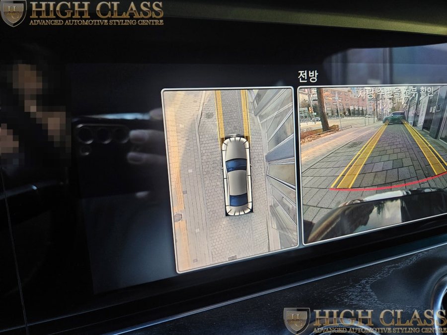 벤츠 CLS 450 - 어라운드뷰 카메라 보정, 생활코딩, 반자율 주행확장코딩, AMG 계기판 코딩