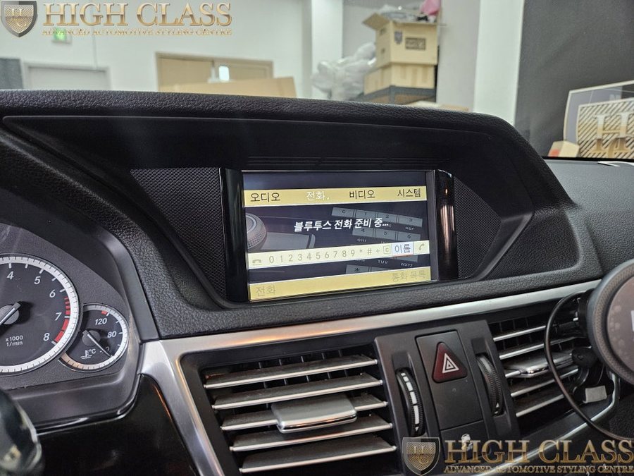 벤츠 W212 E클래스 커맨드화면 블랙아웃 해결방법