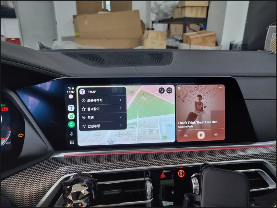 BMW X5 안드로이드오토 카플레이 코딩 활성화 2019 G05