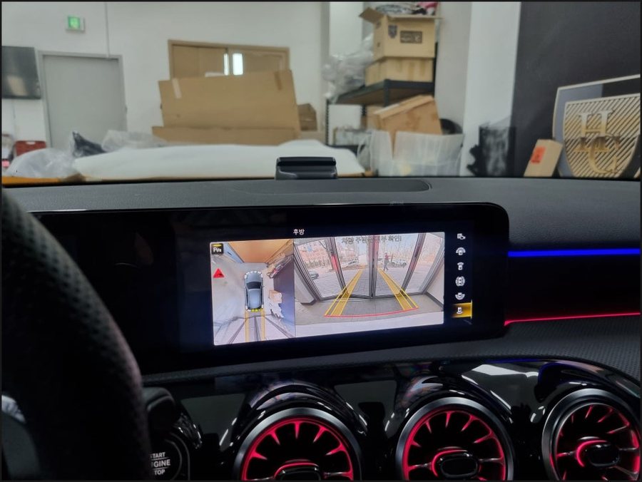 A45AMG 벤츠A클래스 어라운드뷰 순정 서라운드뷰, 4D부메스터