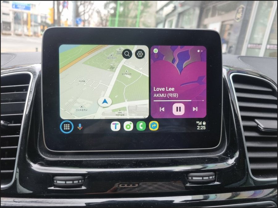GLE350d 벤츠 안드로이드오토 카플레이 코딩 16년식 W166