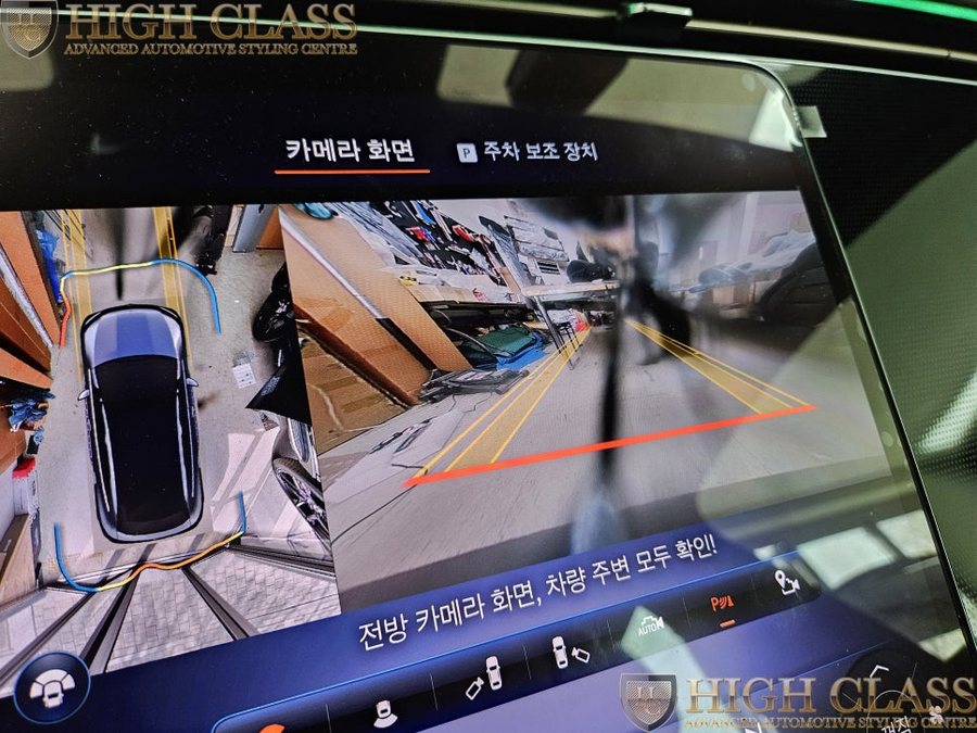 벤츠 EQE 전방 카메라 돌빵 순정 카메라 수리 작업