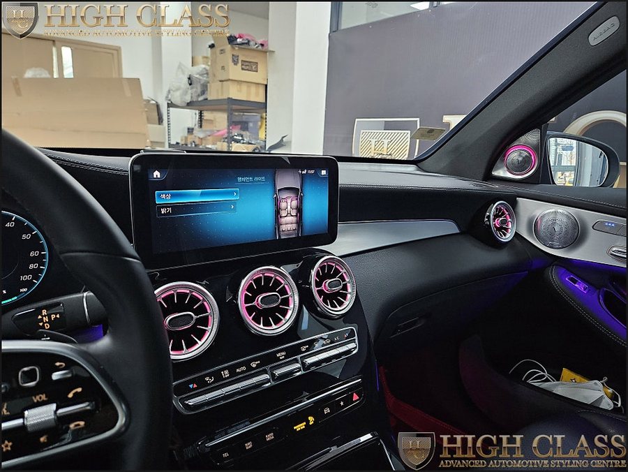 GLC300e 통풍시트 벤츠 쿨링시트 여름옵션