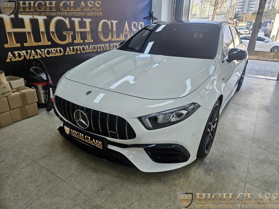 A클래스 A45 AMG 부메스터 전동트위터, 2열 송풍구