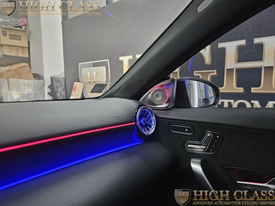 A클래스 A45 AMG 부메스터 전동트위터, 2열 송풍구