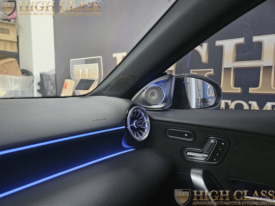 A클래스 A45 AMG 부메스터 전동트위터, 2열 송풍구